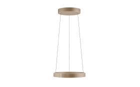 LED-Pendelleuchte Pure E-Clipse, brozne, inkl. CCT und Fernbedienung