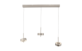 LED-Pendelleuchte Q-Rotate, aluminium, inkl. Smarthomefunktion