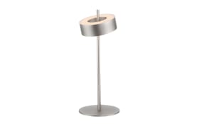 LED-Tischleuchte Q-Rotate, aluminium, inkl. Smarthomefunktion