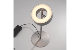 LED-Tischleuchte Q-Rotate, aluminium, inkl. Smarthomefunktion