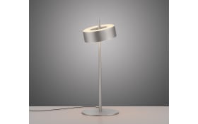 LED-Tischleuchte Q-Rotate, aluminium, inkl. Smarthomefunktion