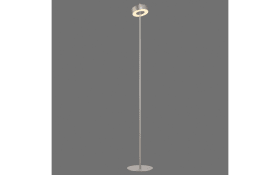 LED-Stehleuchte Q-Rotate, aluminium, inkl. Smarthomefunktion