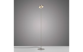 LED-Stehleuchte Q-Rotate, aluminium, inkl. Smarthomefunktion