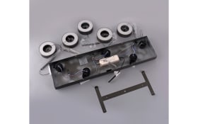 LED-Pendelleuchte Q-Rotate, dunkelbraun, inkl. Smarthomefunktion
