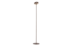 LED-Stehleuchte Q-Rotate, dunkelbraun, inkl. Smarthomefunktion