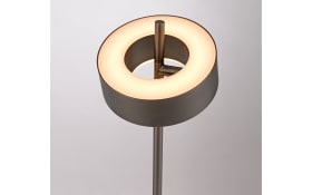 LED-Stehleuchte Q-Rotate, dunkelbraun, inkl. Smarthomefunktion