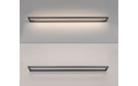 LED Wandleuchte Pure Puro, grau, 100 cm, 360°drehbar