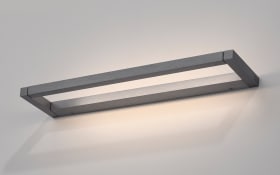 LED Wandleuchte Pure Puro, grau, 50 cm, 360°drehbar