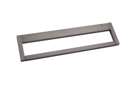 LED Wandleuchte Pure Puro, grau, 50 cm, 360°drehbar