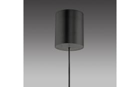 LED-Pendelleuchte Pure-Vitrum, dunkelbraun, inkl. CCT und E-Lift