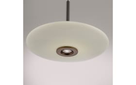 LED-Pendelleuchte Pure-Vitrum, dunkelbraun, inkl. CCT und E-Lift