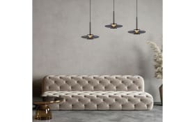 LED-Pendelleuchte Pure-Vitrum, grau, inkl. CCT und E-Lift