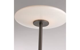 LED-Stehleuchte Pure-Vitrum, dunkelbraun, inkl. Dimmfunktion