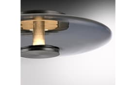 LED-Tischleuchte Pure-Vitrum, grau/rauchfarbig, inkl. Dimmfunktion