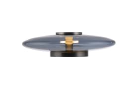 LED-Tischleuchte Pure-Vitrum, grau/rauchfarbig, inkl. Dimmfunktion
