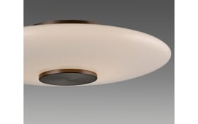 LED-Tischleuchte Pure-Vitrum, dunkelbraun, inkl. Dimmfunktion