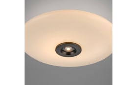LED-Deckenleuchte Pure-Vitrum, dunkelbraun, inkl. Dimmfunktion