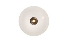 LED-Deckenleuchte Pure-Vitrum, dunkelbraun, inkl. Dimmfunktion