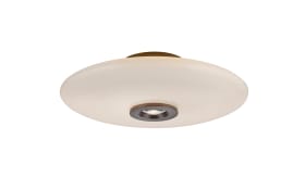 LED-Deckenleuchte Pure-Vitrum, dunkelbraun, inkl. Dimmfunktion