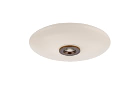LED-Deckenleuchte Pure-Vitrum, dunkelbraun, inkl. Dimmfunktion