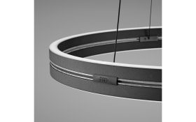 LED-Pendelleuchte Pure-Loop, schwarz, inkl. CCT und Memory Funktion