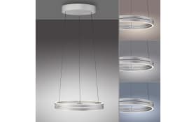 LED-Pendelleuchte Pure-Loop, aluminium, inkl. CCT und Memory Funktion