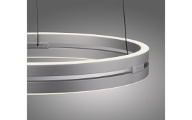 LED-Pendelleuchte Pure-Loop, aluminium, inkl. CCT und Memory Funktion