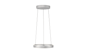 LED-Pendelleuchte Pure-Loop, aluminium, inkl. CCT und Memory Funktion