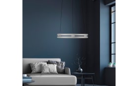 LED-Pendelleuchte Pure-Loop, aluminium, inkl. CCT und Memory Funktion