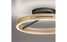 LED-Deckenleuchte Pure-Loop, schwarz, inkl. CCT und Memory Funktion
