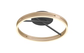 LED-Deckenleuchte Pure-Loop, schwarz, inkl. CCT und Memory Funktion