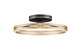 LED-Deckenleuchte Pure-Loop, schwarz, inkl. CCT und Memory Funktion