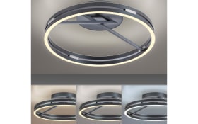 LED-Deckenleuchte Pure-Loop, anthrazit, inkl. CCT und Memory Funktion