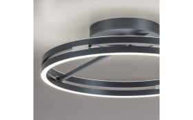 LED-Deckenleuchte Pure-Loop, anthrazit, inkl. CCT und Memory Funktion