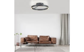LED-Deckenleuchte Pure-Loop, anthrazit, inkl. CCT und Memory Funktion