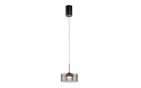 LED-Pendelleuchte Mondo Karena, schwarz, 1-flammig, inkl. Memoryfunktion