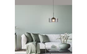 LED-Pendelleuchte Mondo Karena, schwarz, 1-flammig, inkl. Memoryfunktion