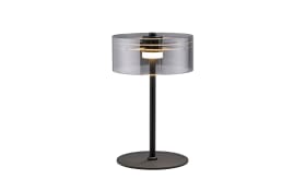 LED-Tischleuchte Mondo Karena, schwarz, inkl. Dimmfunktion