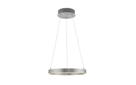 LED-Pendelleuchte Anillo, stahl, inkl. CCT und Memoryfunktion