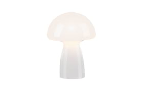 Tischleuchte Fungo, weiß, 15,5 cm