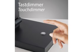 LED-Tischleuchte  Samsky, grau, inkl. CCT Funktion