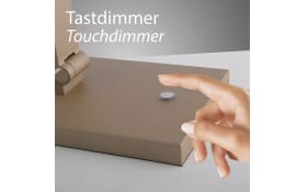 LED-Tischleuchte  Samsky, bronze, inkl. CCT Funktion