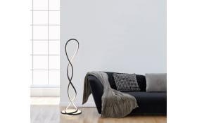 Stehleuchte Twist, schwarz