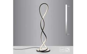 Stehleuchte Twist, schwarz