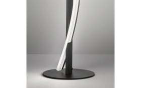 LED-Standleuchte Bridge, schwarz/weiß, 144 cm