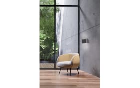 LED-Wandleuchte Wall IP44, schwarz matt, 18 x 12 cm