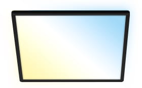 LED-Deckenleuchte Slim CCT, schwarz, 42 cm