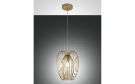 Pendelleuchte Camp, gold, 1-flammig, 25 cm