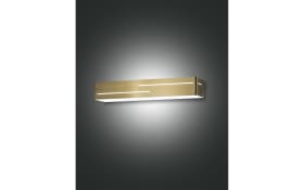 LED-Wandleuchte Banny, messing satiniert, 31 cm
