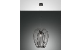 Pendelleuchte Camp, schwarz, 40 cm